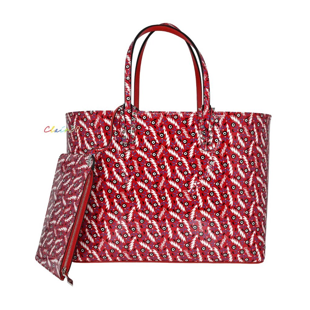 Christian Louboutin Large Cabata Graphic Print Tote